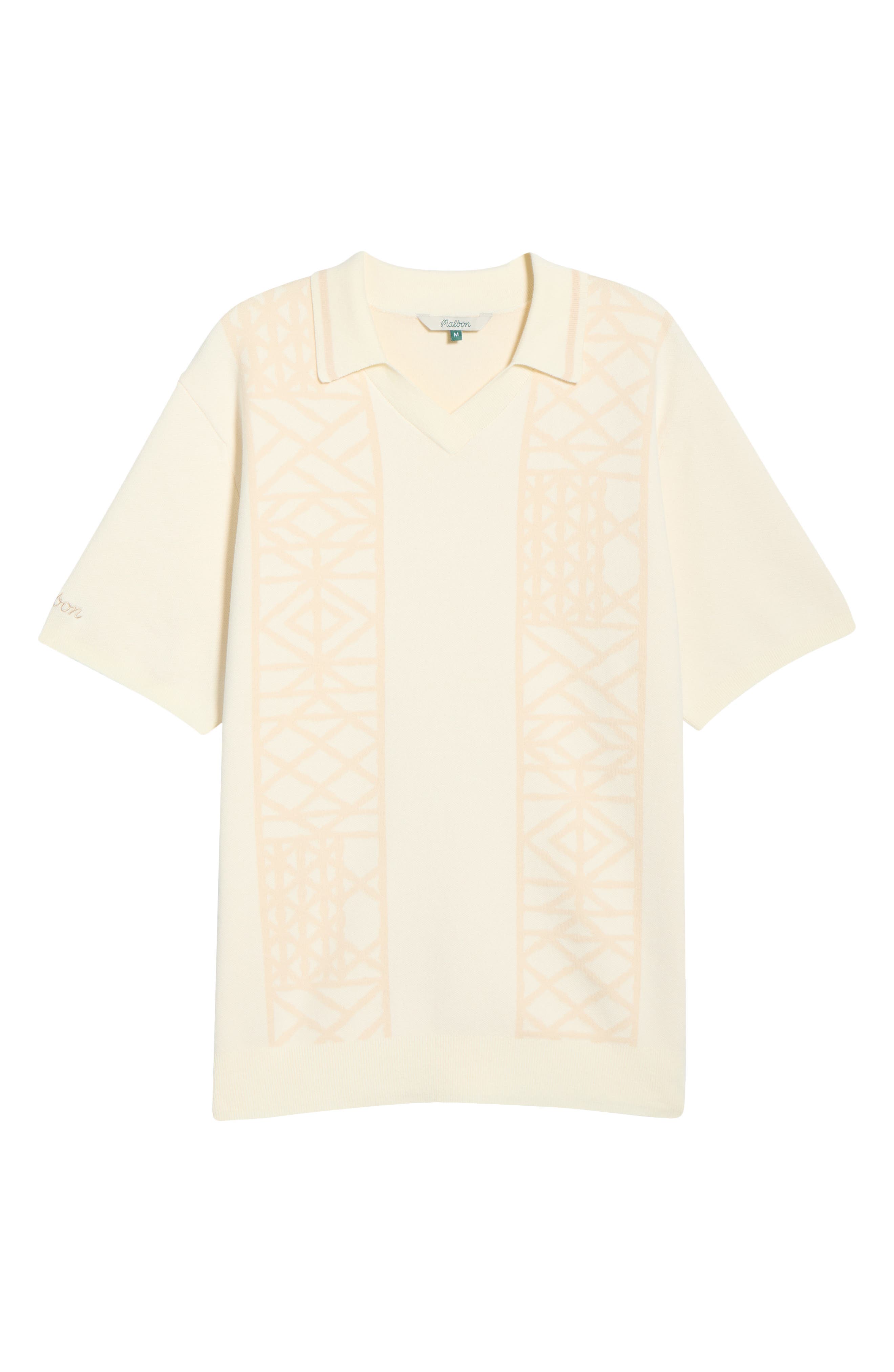 Malbon Golf Habana Polo In White