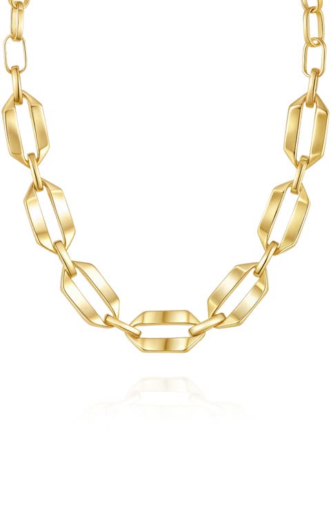 Toggle Chain Link Necklace