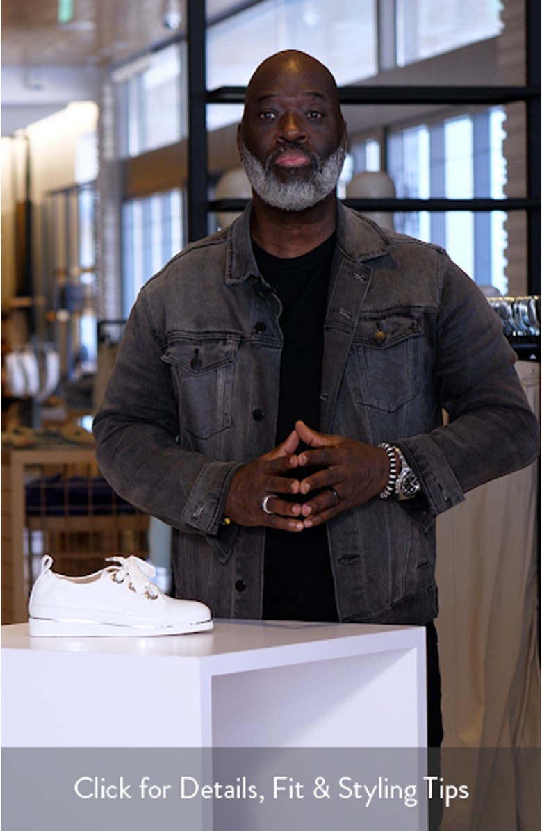 Quion Perforated Sneaker, sales video thumbnail