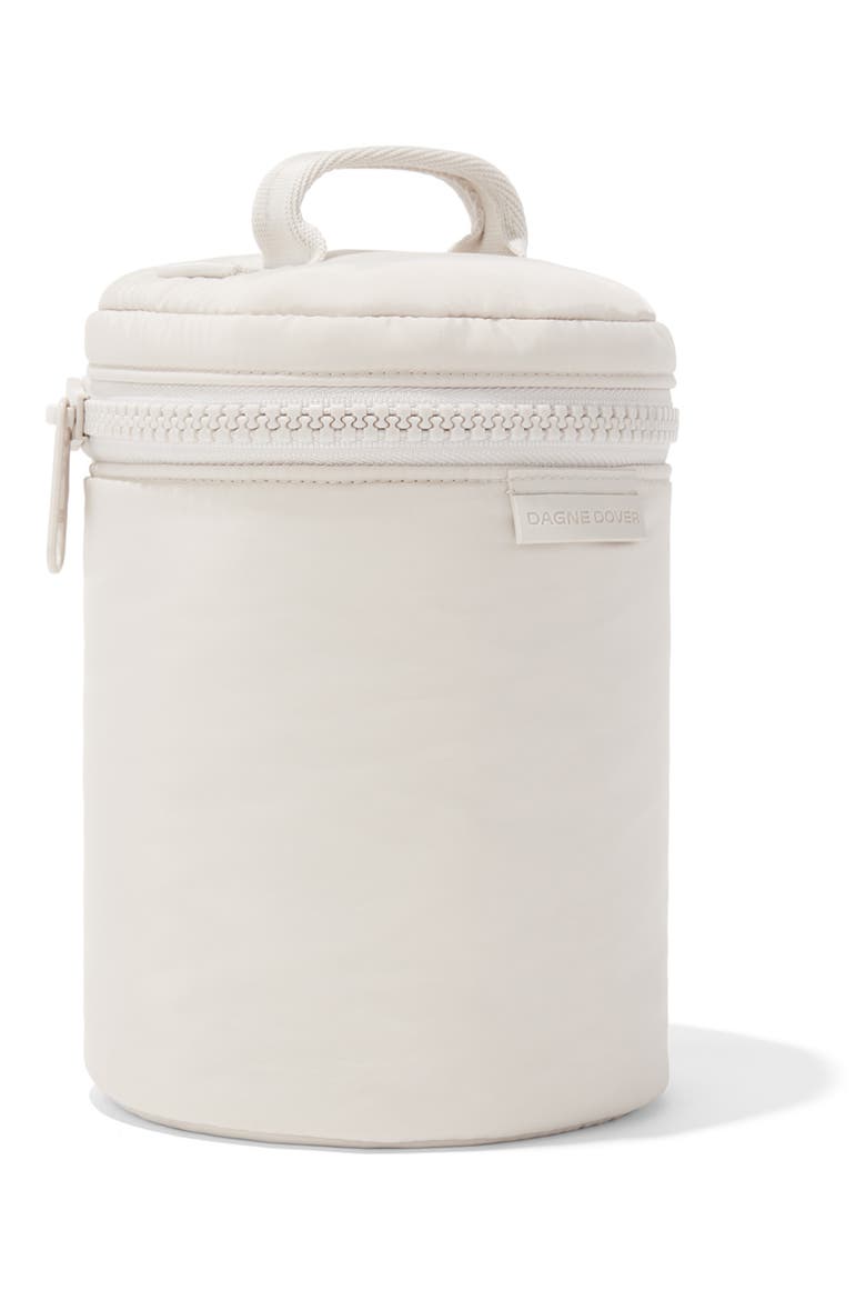Mila Repreve® Recycled Polyester Large Toiletry Organizer Bag, Alternate, color, MOONBEAM