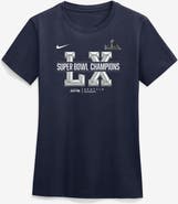 Nike Women's Nike  College Navy Seattle Seahawks Super Bowl LX Champions Sacrifice T-Shirt