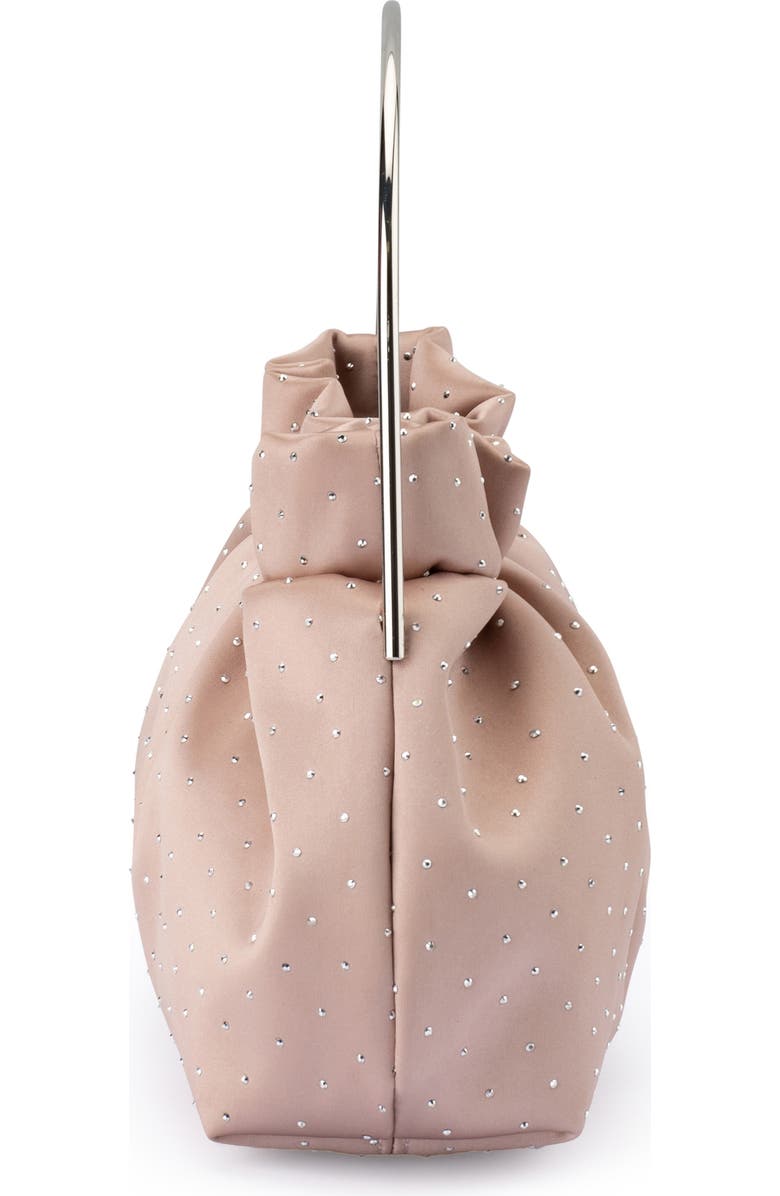 Olga Berg Archie Top Handle Clutch, Alternate, color, Taupe