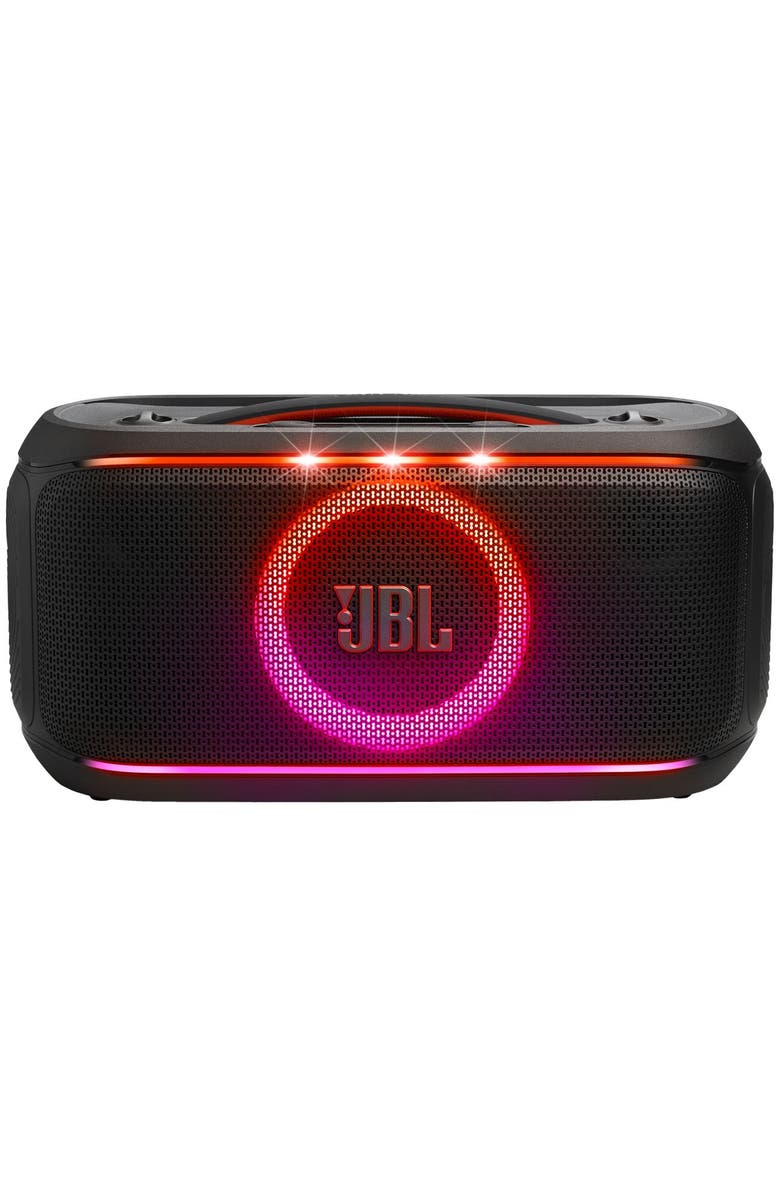 JBL On-The-Go 2 Plus PartyBox Bluetooth Speaker, Alternate, color, Black