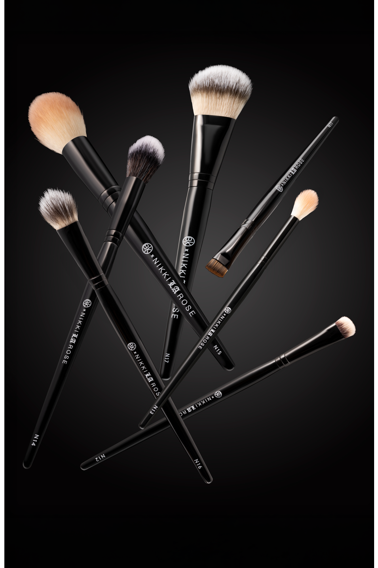 Nikki La Rose Pro Artist Brush Set, Alternate, color, Black