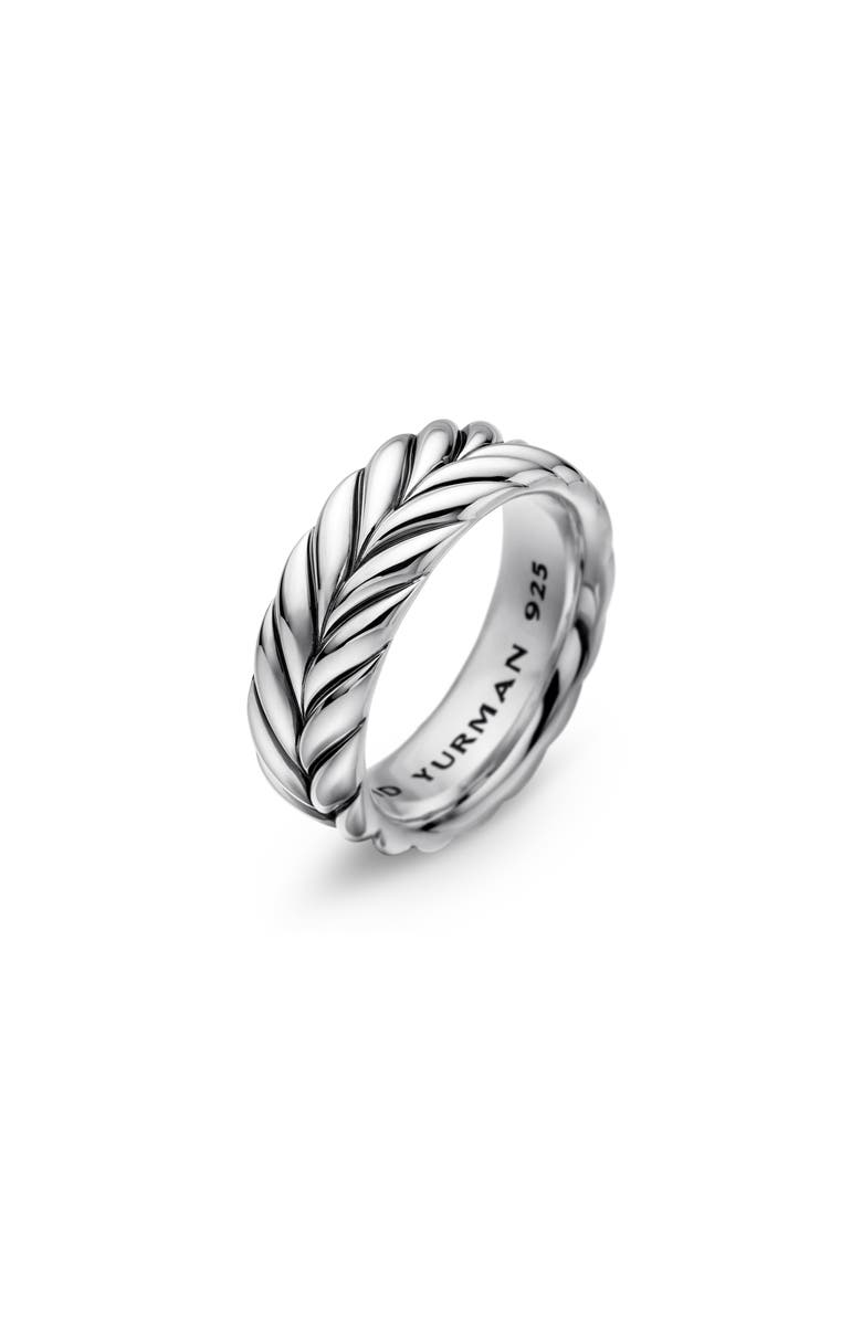 David Yurman 'Chevron' Band Ring, Alternate, color, 