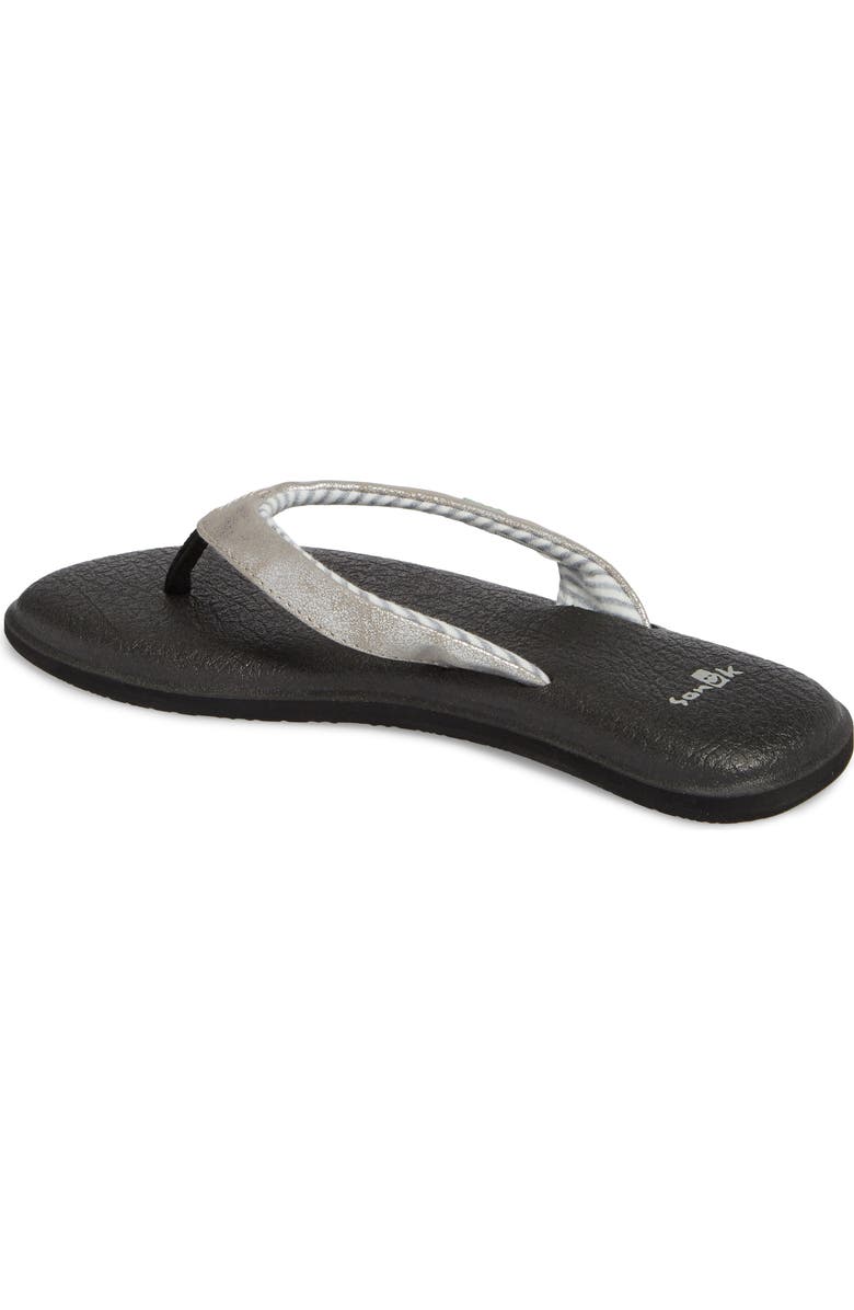 Sanuk 'Yoga Chakra' Flip Flop, Alternate, color,