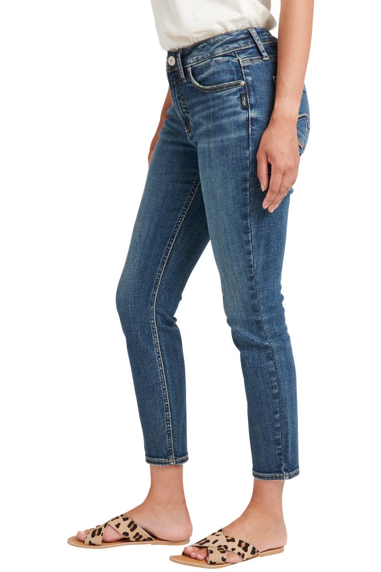 Suki Skinny Crop Jeans, Alternate, color, INDIGO