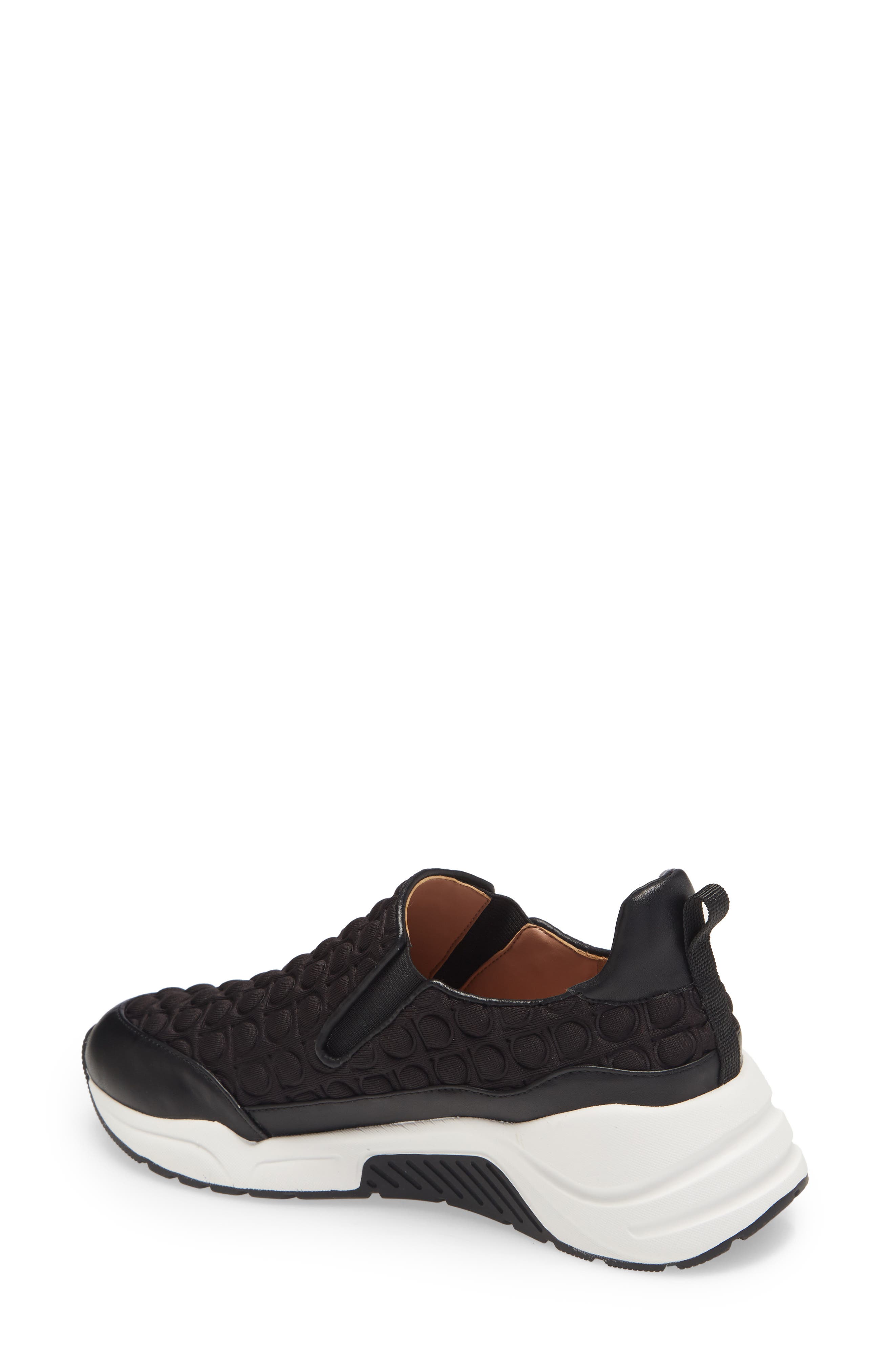 Linea Paolo Rawson Slip-On Sneaker, Alternate, color, Black