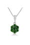 selected Silver | Green Diamond
