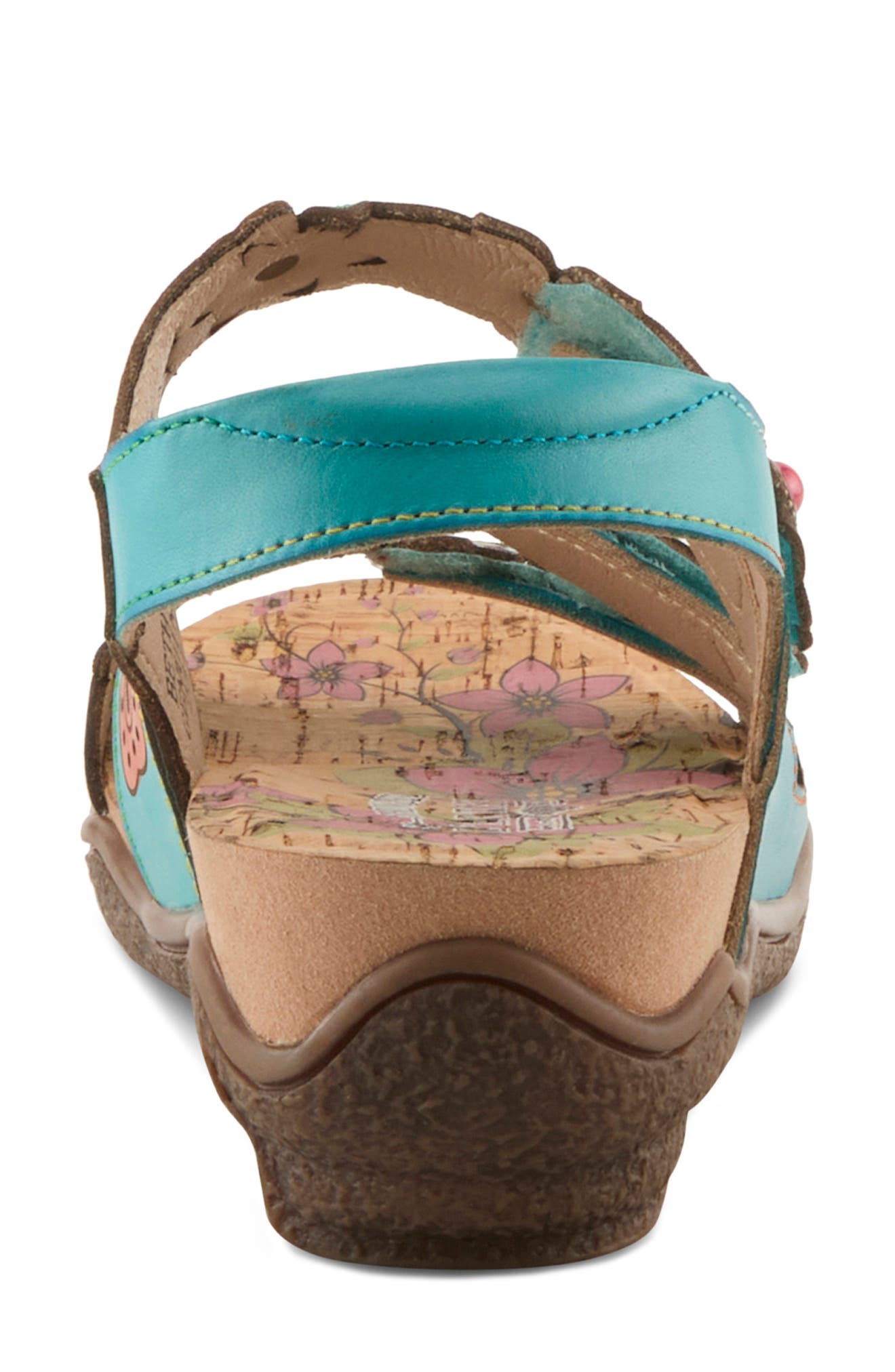 L'Artiste by Spring Step Bethie Ankle Strap Wedge Sandal, Alternate, color, 