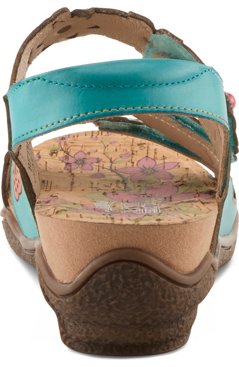 L'Artiste by Spring Step Bethie Ankle Strap Wedge Sandal, Alternate, color,