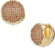 Nordstrom Pavé Orb Huggie Earrings