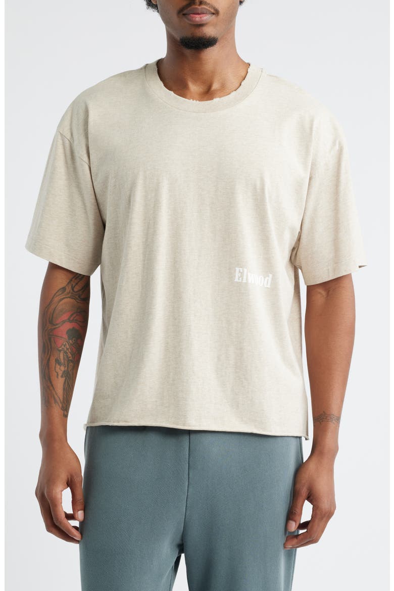 Trademark Oversize Core Graphic T-Shirt, Main, color, VINTAGE OATMEAL