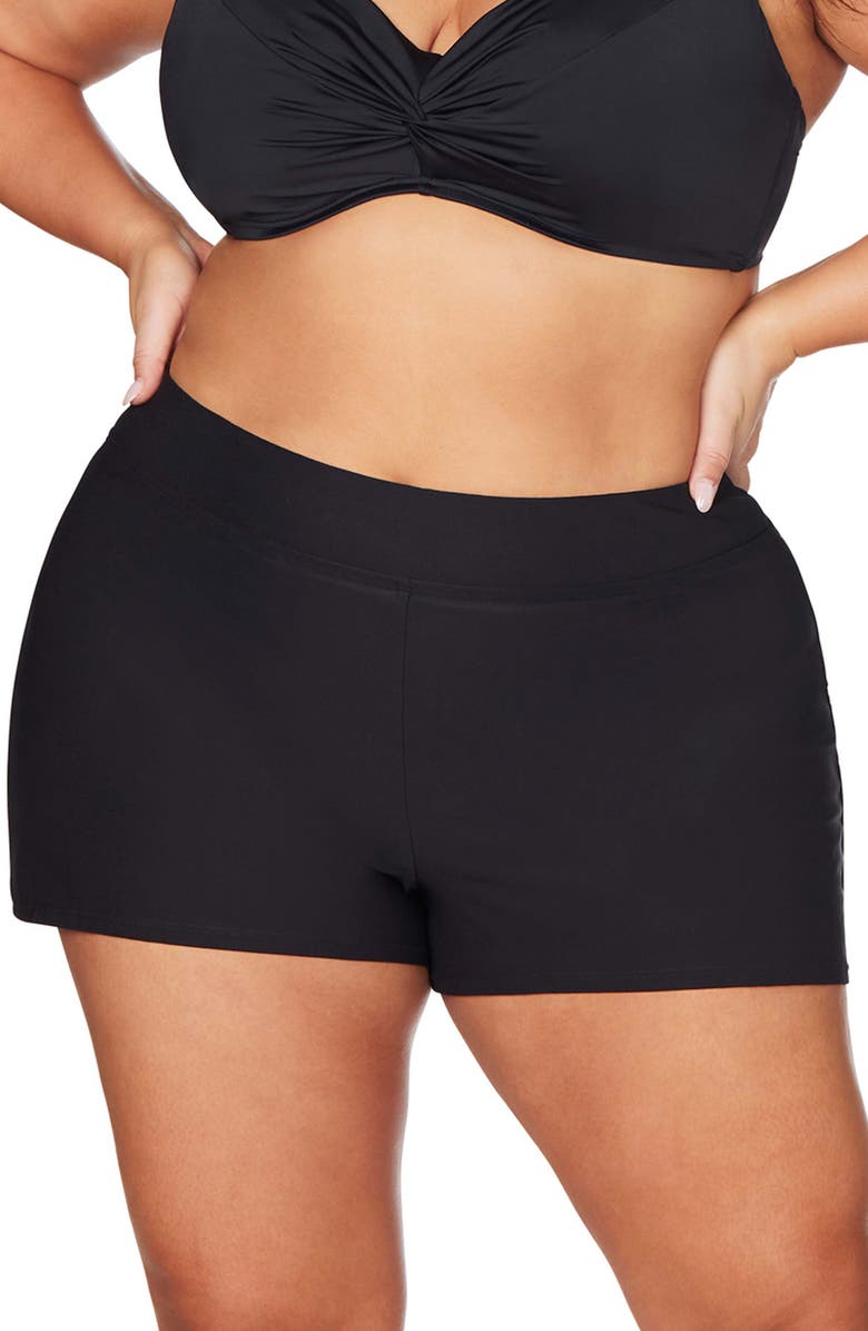 Artesands Hues High Waist Swim Shorts, Main, color, 
