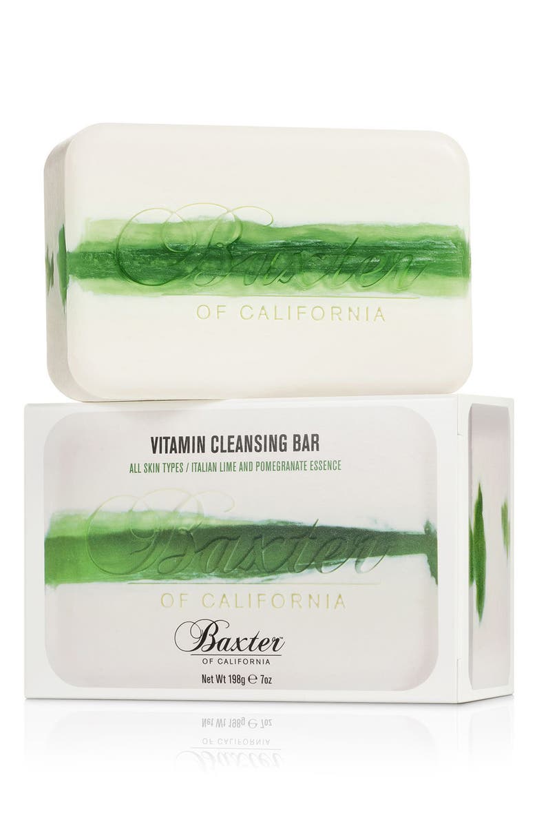 Baxter of California Italian Lime & Pomegranate Vitamin Cleansing Bar, Alternate, color,