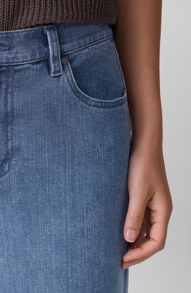 Eileen Fisher Ankle Straight Leg Jeans, Alternate, color, Classic Indigo