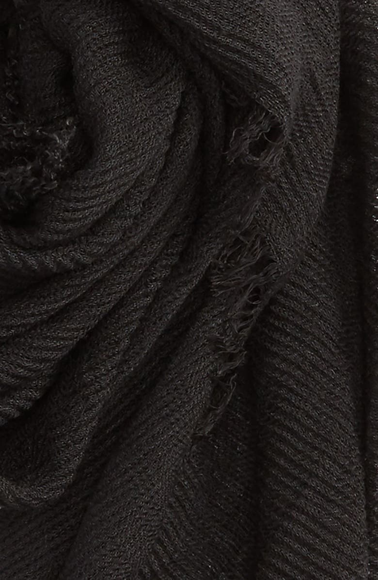 David & Young Pleated Fringe Scarf, Alternate, color, 