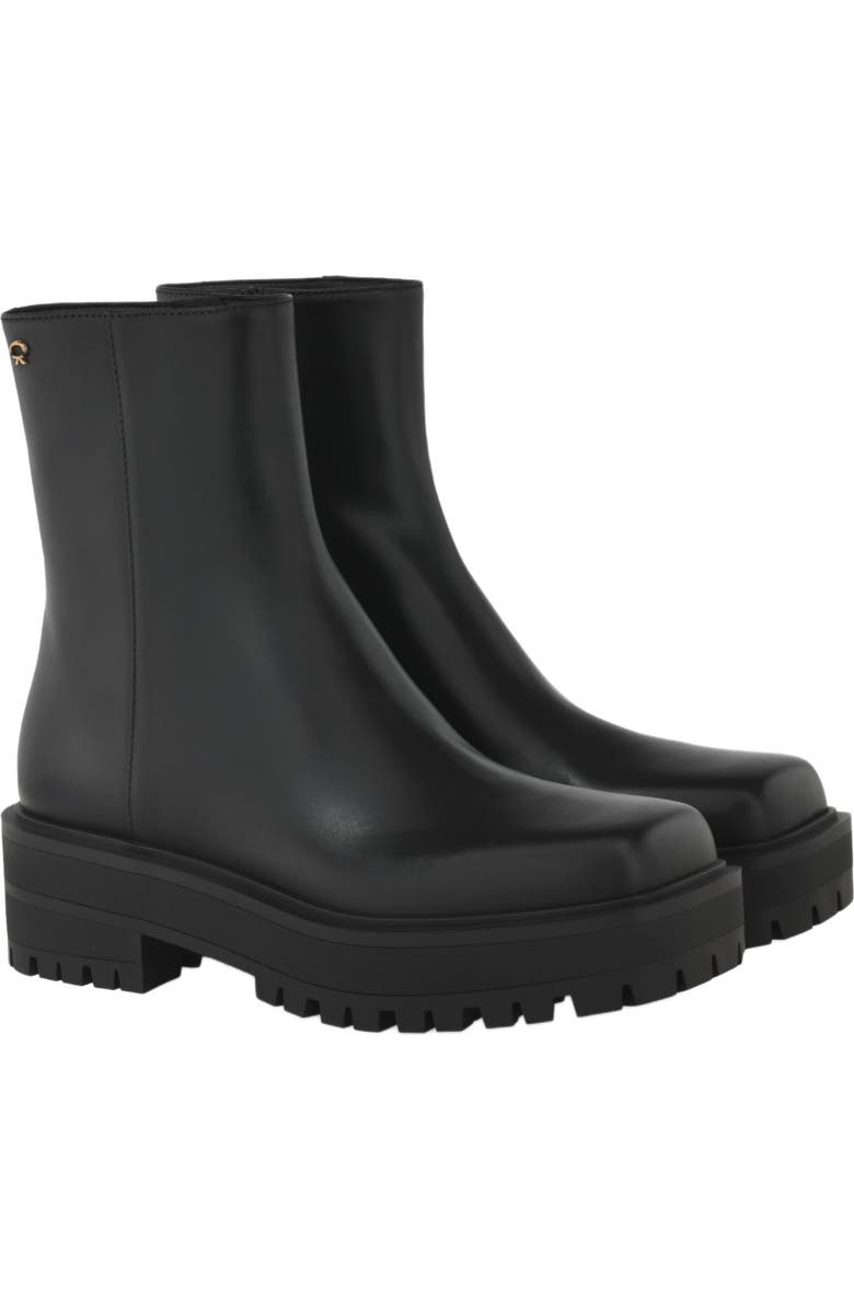 Gianvito Rossi Warner Biker, Alternate, color, Black