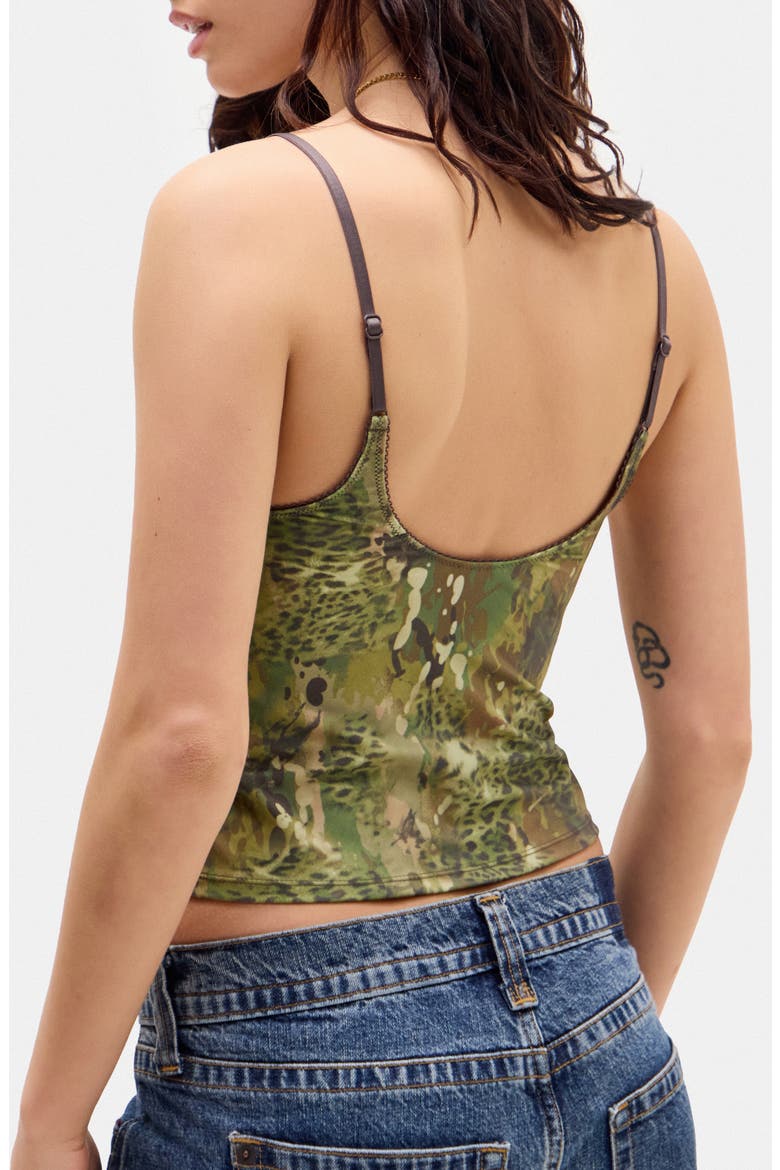 Je T’Aime Camisole, Alternate, color, CAMO ANIMAL