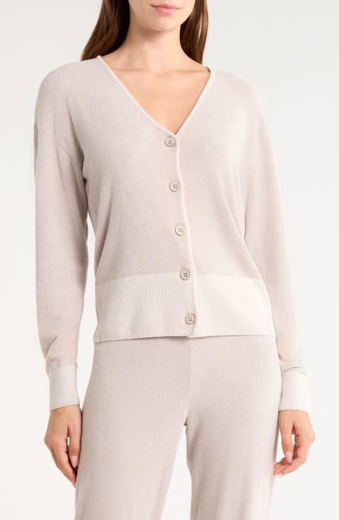 CozyChic Ultra Lite Colorblocked Button Front Cardigan