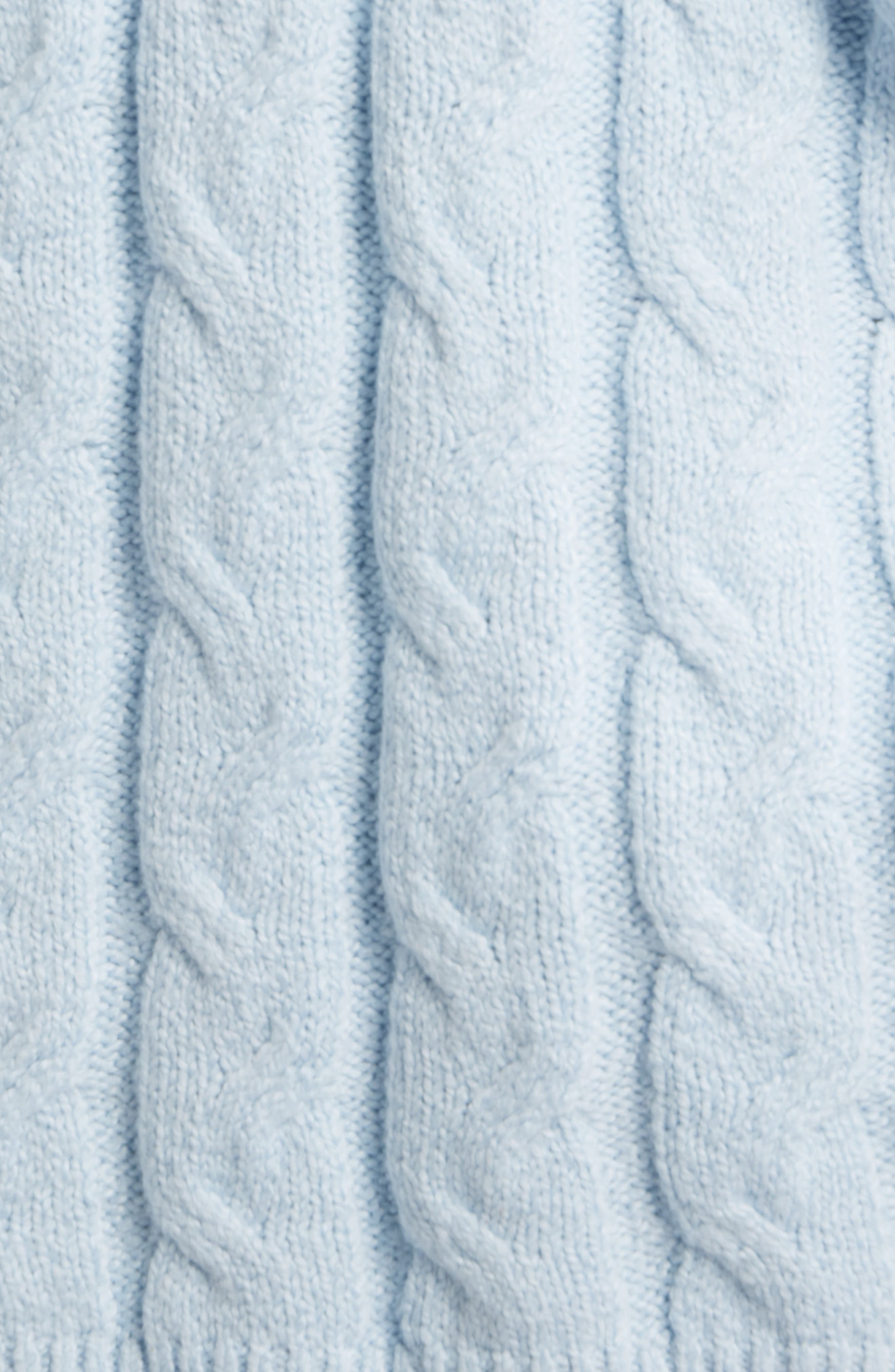 Женские свитеры BP. Cable Knit V-Neck Cotton Blend Sweater — фото 7