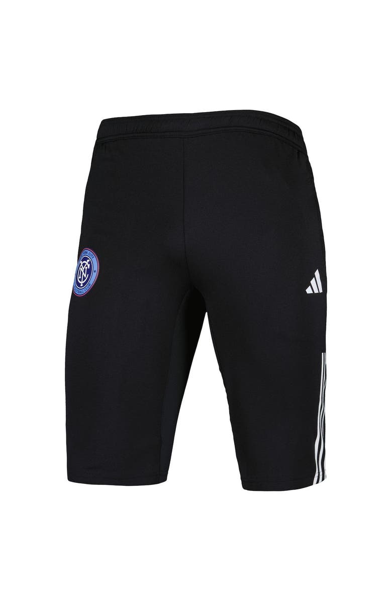 adidas Men's adidas Black New York City FC 2023 On-Field Training AEROREADY Half Pants, Alternate, color, Black