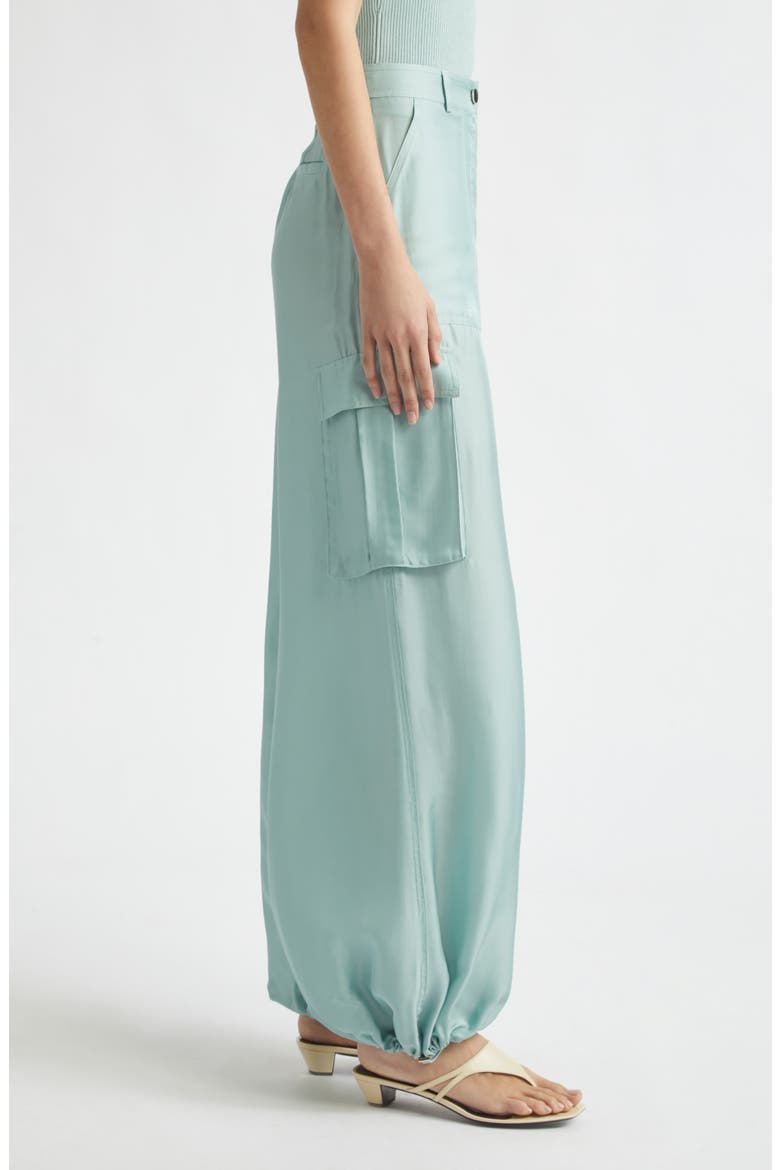 James Wide Leg Cargo Pants, Alternate, color, SEABREEZE