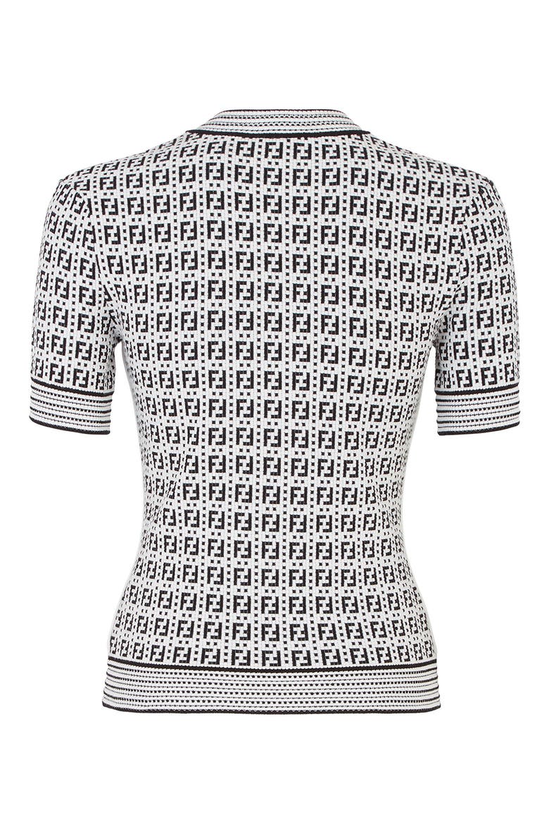 Logo Short Sleeve Jersey Top, Alternate, color, WHITE