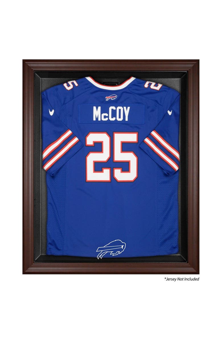 FANATICS AUTHENTIC Buffalo Bills Brown Framed Logo Jersey Display Case, Main, color, 