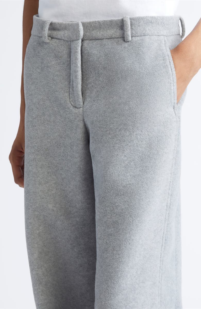 JULIE KEGELS Pleece Fleece Straight Leg Pants, Alternate, color, Grey