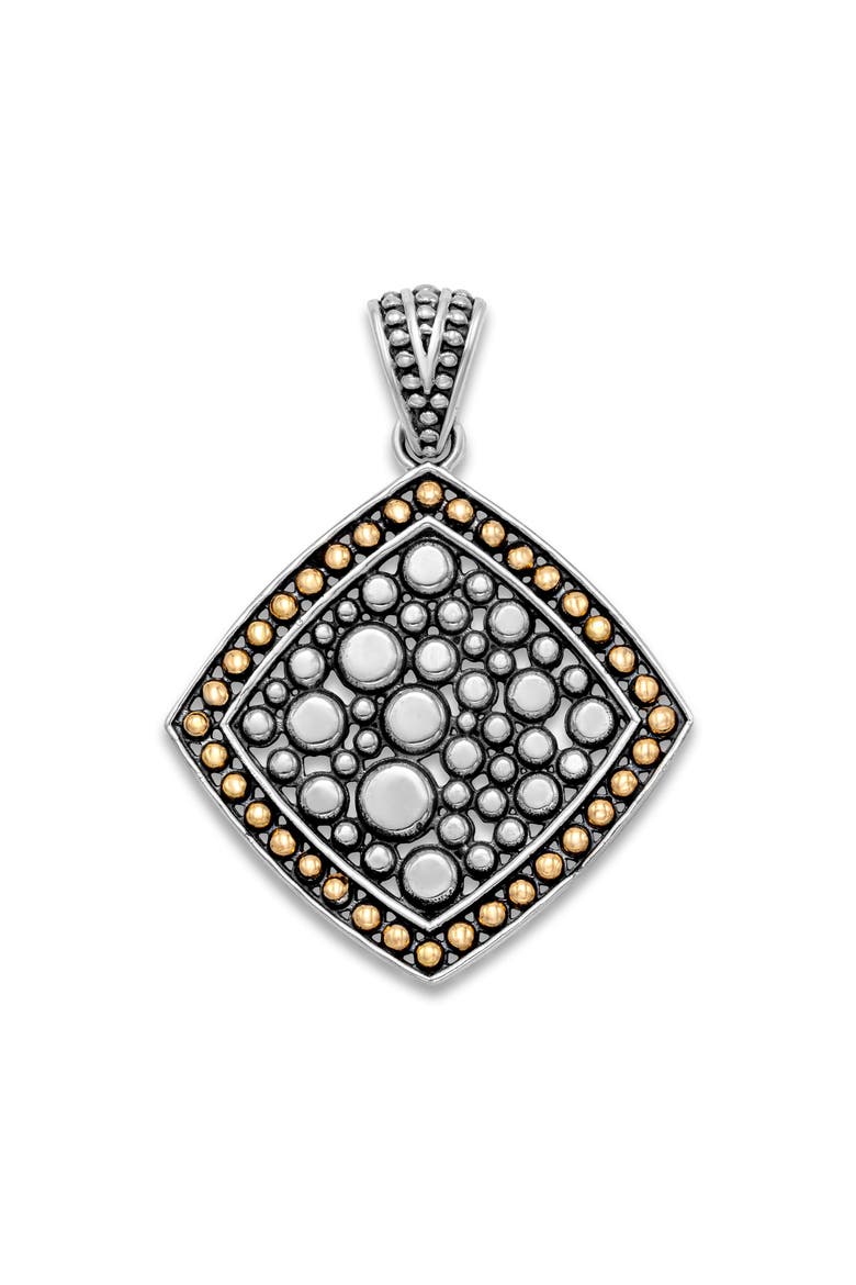 Dot Pendant, Main, color, SILVER AND GOLD