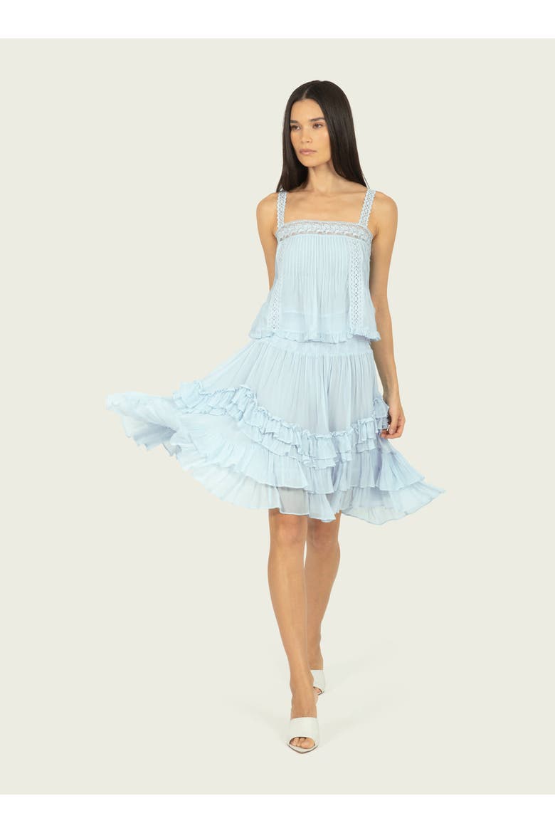 Calantha Top, Main, color, CLOUD BLUE