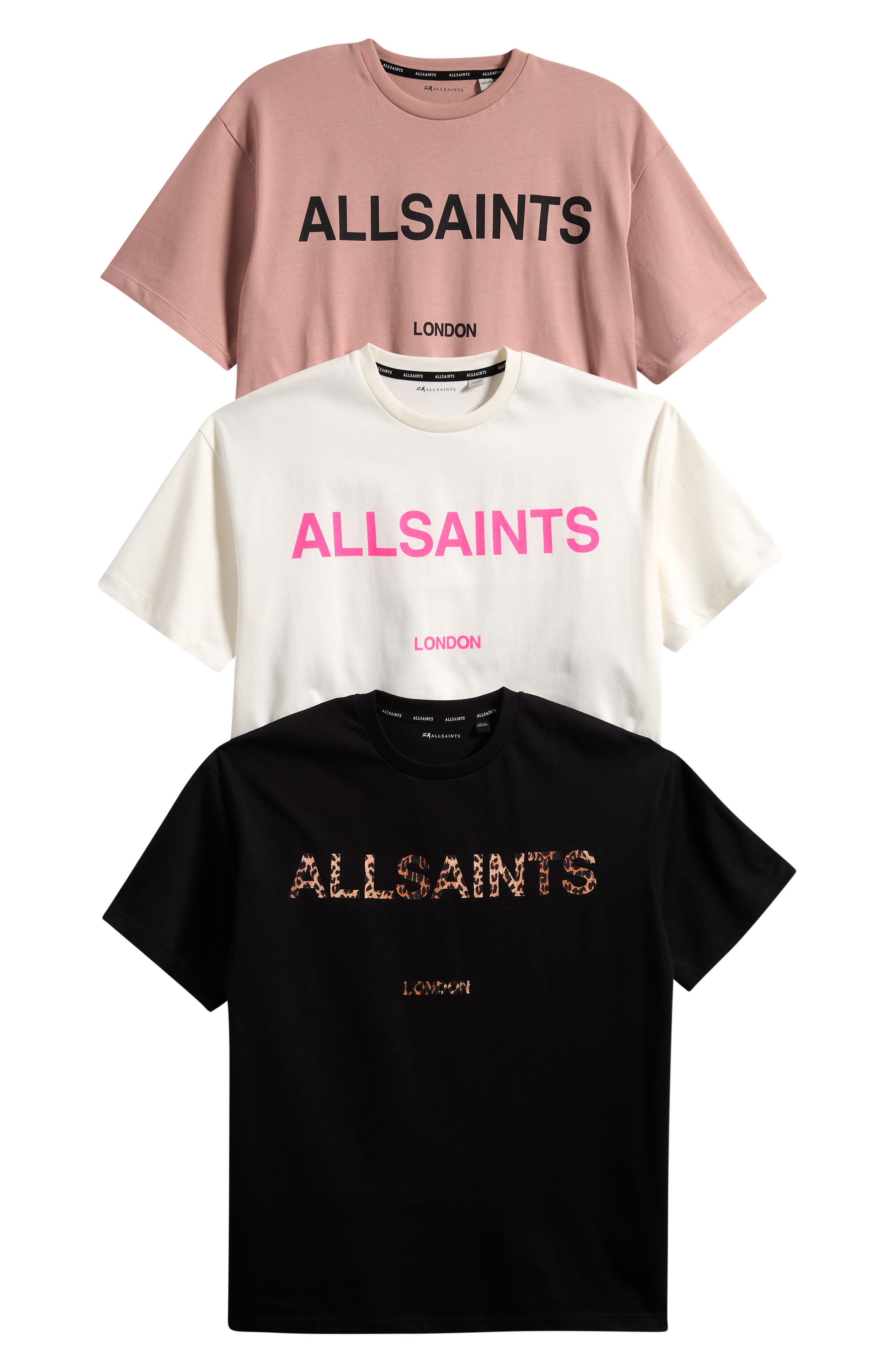 selected BLACK/ PINK