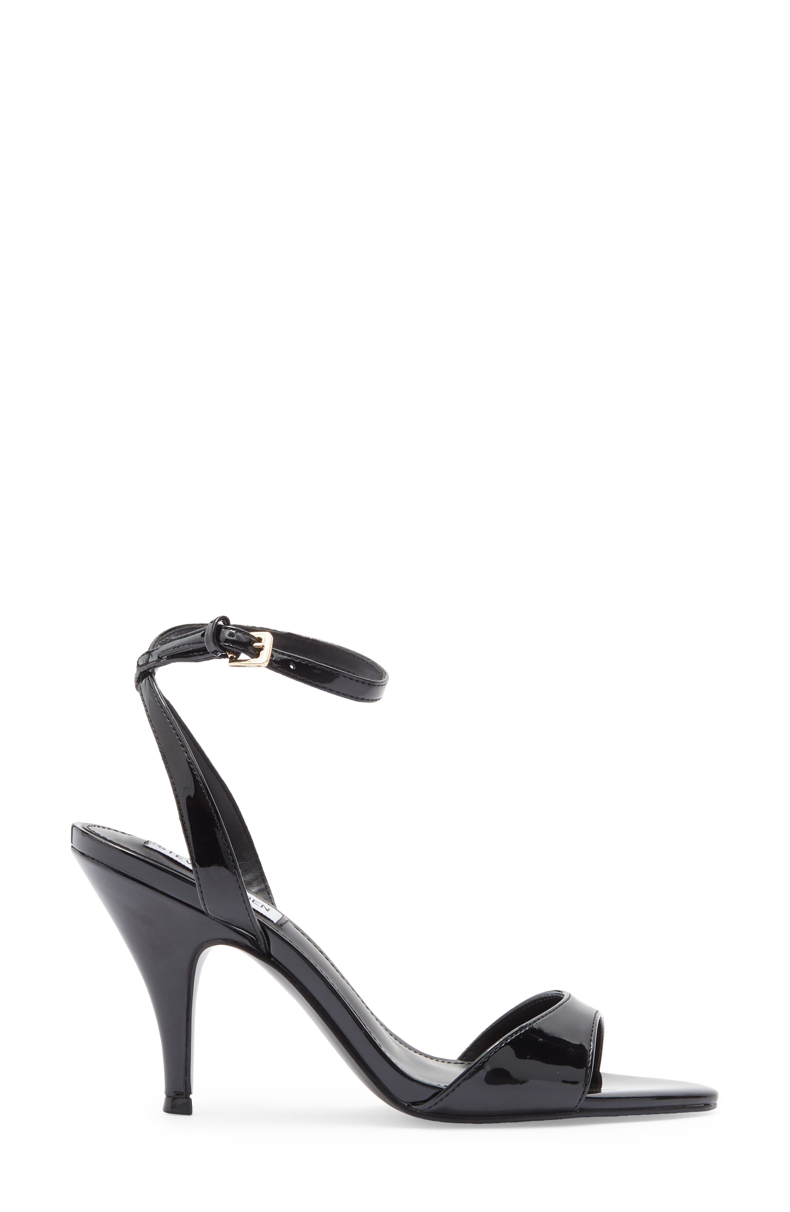 Steve Madden Taliya Sandal, Alternate, color, Black Patent
