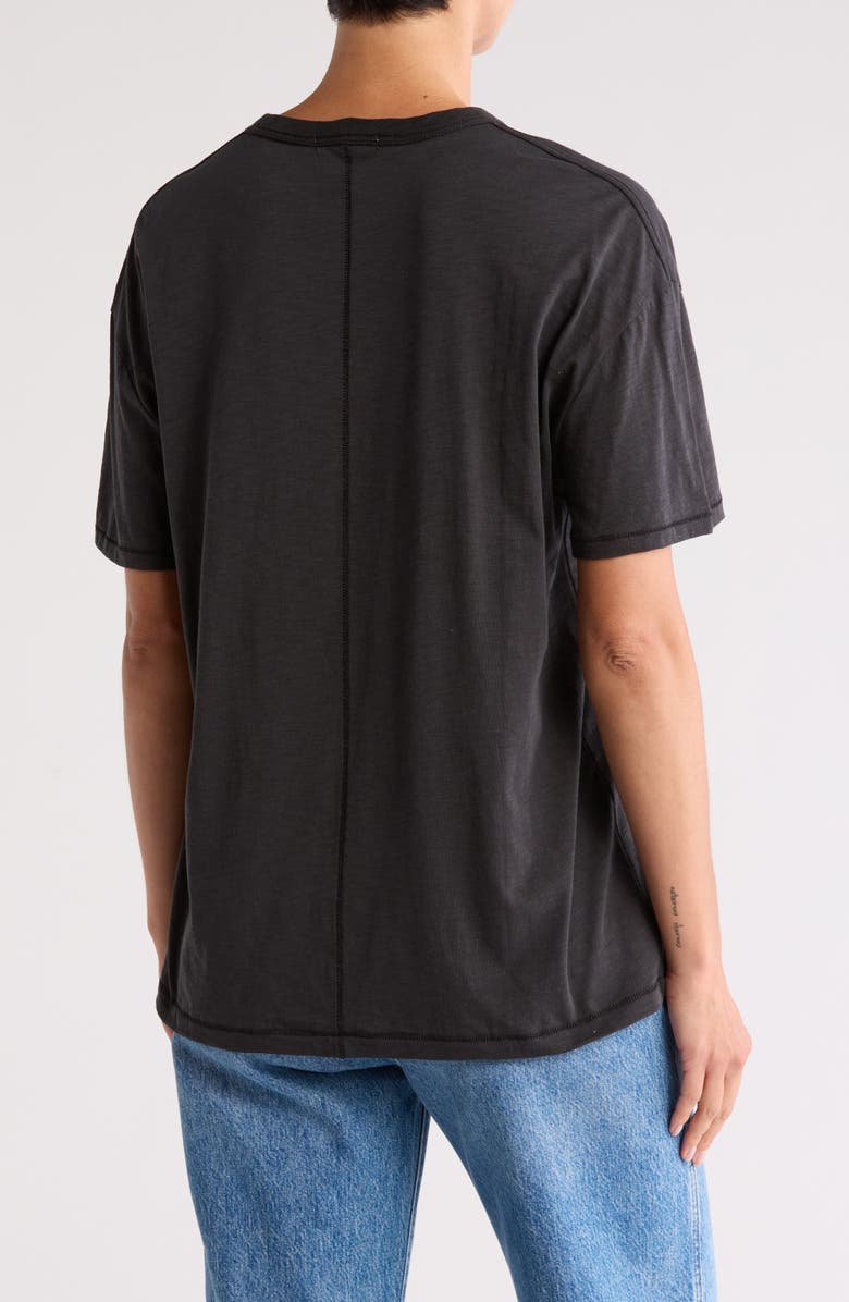 rag & bone Slub Boyfriend Fit Crew Tee, Alternate, color,