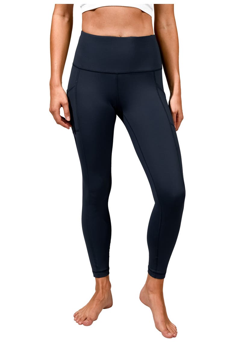 90 DEGREE BY REFLEX Interlink Side Pocket High Waist Leggings, Main, color,