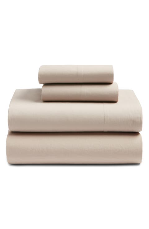 Organic Cotton Percale Sheet Set