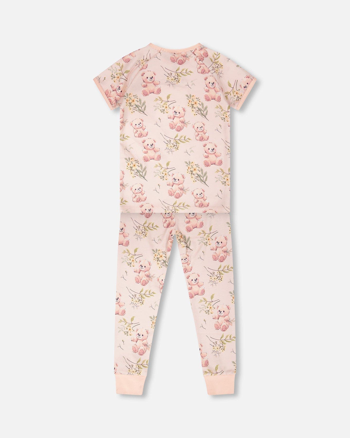 Deux par Deux Organic Cotton Bear Two-Piece Pyjama Set — фото 3