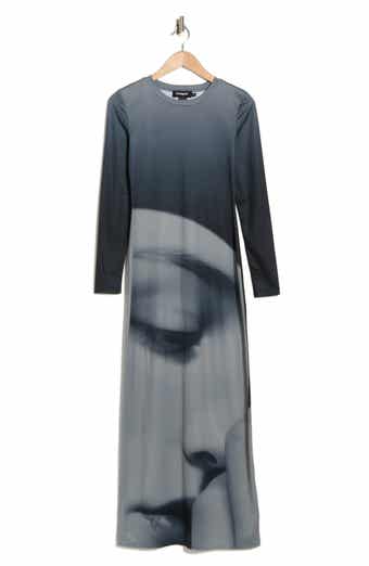 Desigual Woman Long Sleeve Maxi Dress