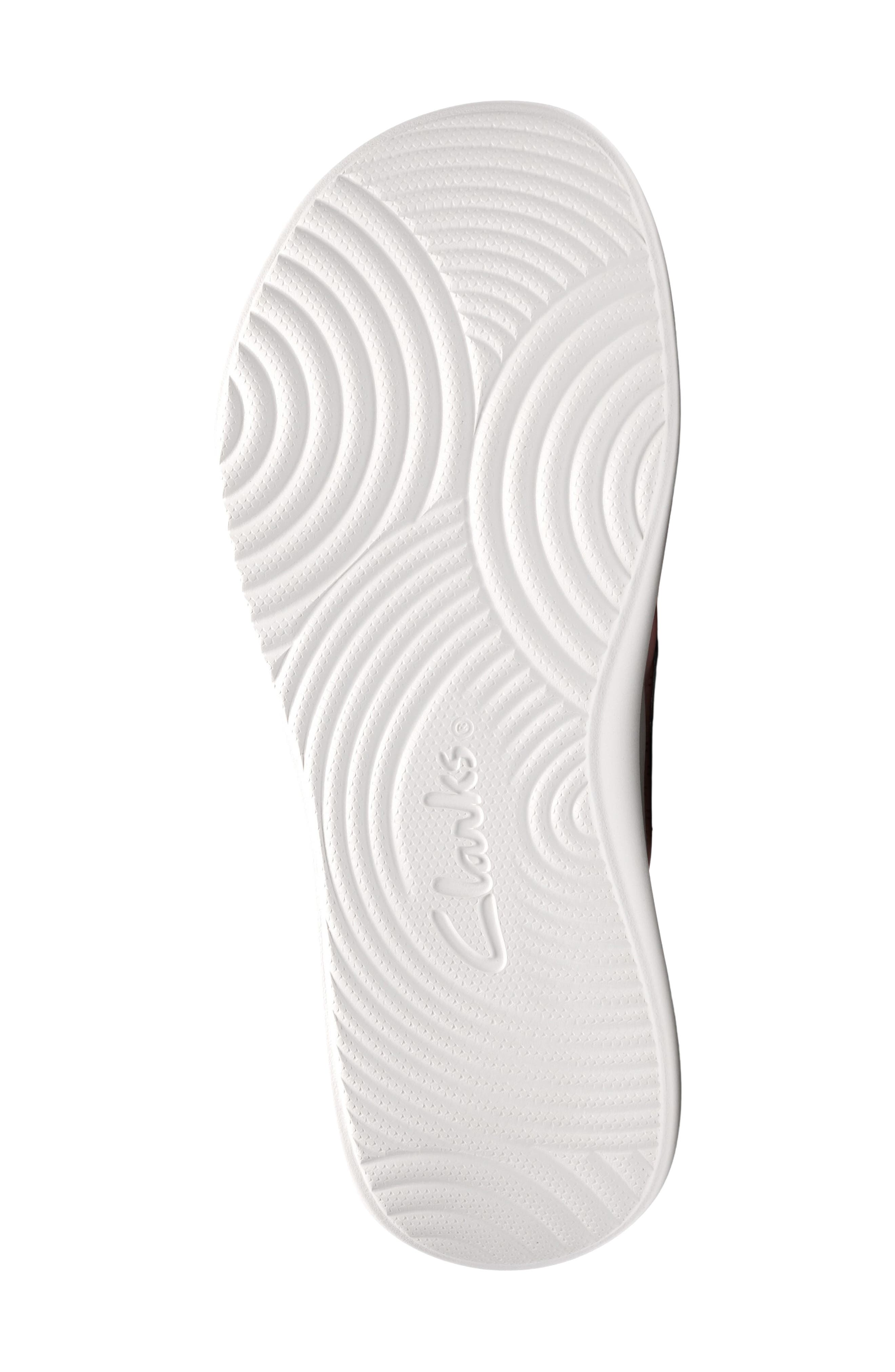 Clarks<sup>®</sup> Solevana Wedge Flip Flop, Alternate, color, Black