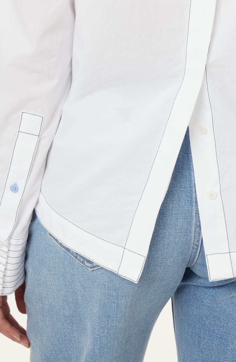 Scotch & Soda Cotton Button-Up Shirt, Alternate, color,