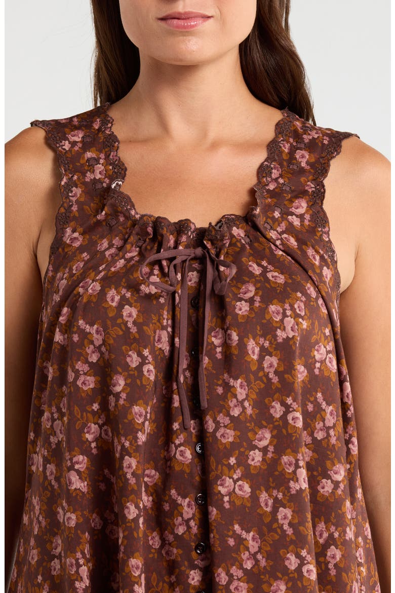 Holly Sleep Dress, Alternate, color, STORY