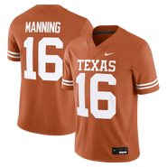 Nike Men's Nike Arch Manning Texas Orange Texas Longhorns Home Game Football Jersey