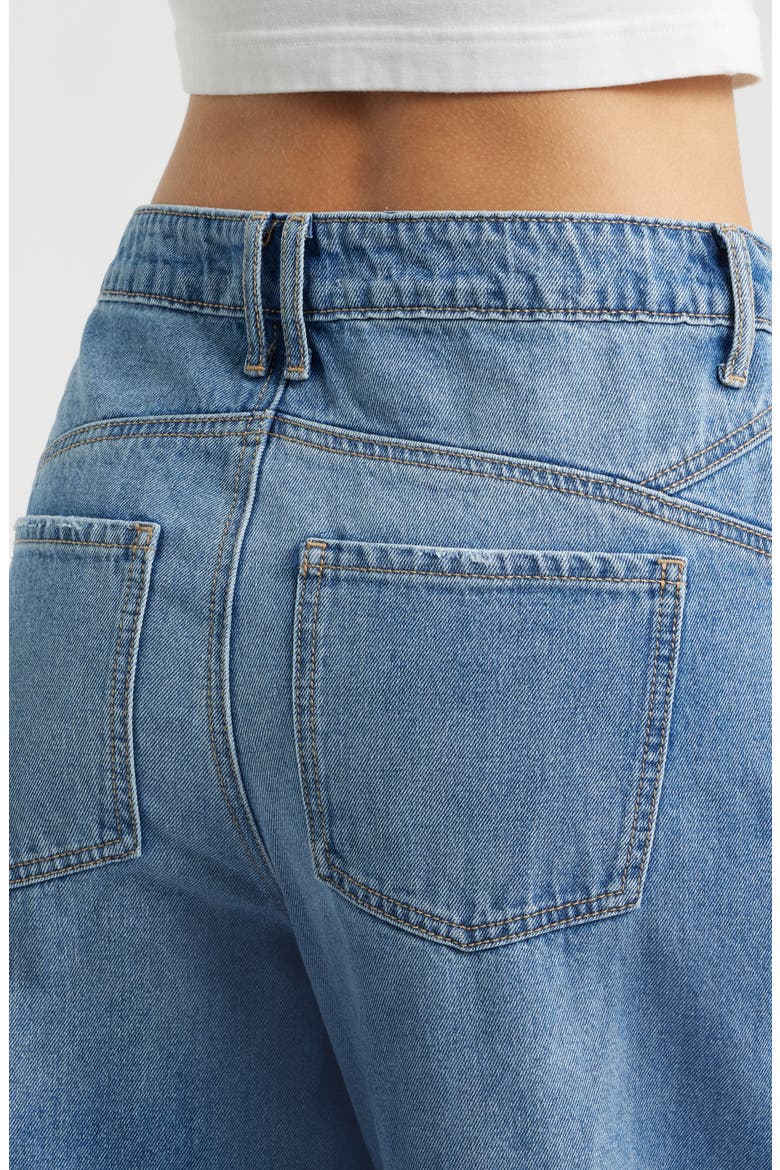 Relaxed Extra Baggy Wide Leg Jeans, Alternate, color, LIGHT BLUE POTASSIUM