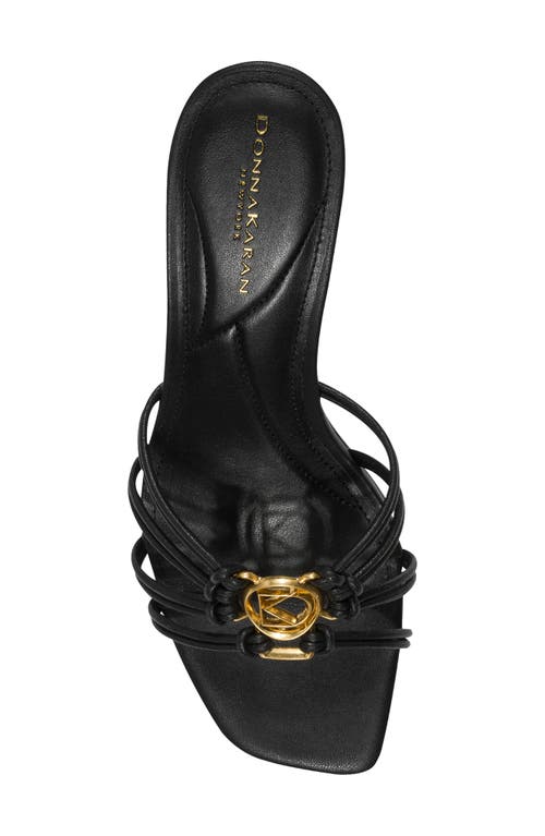 Donna Karan New York Bernade Slide Sandal In Black