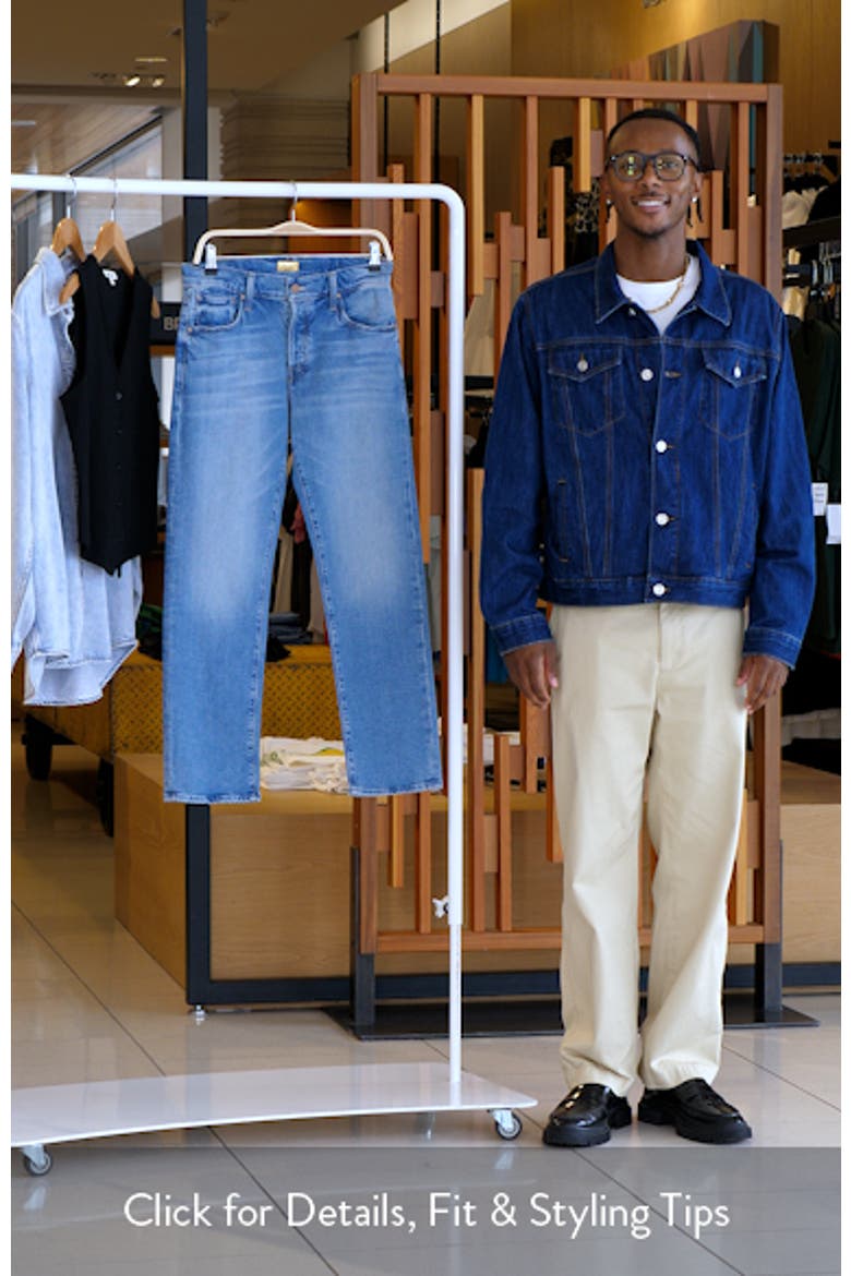 Hiker Hover Mid Rise Slim Straight Leg Jeans video