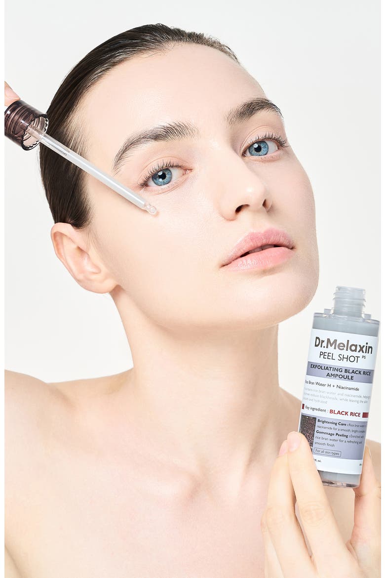Peel Shot Exfoliating Black Rice Ampoule, Alternate, color, NO COLOR
