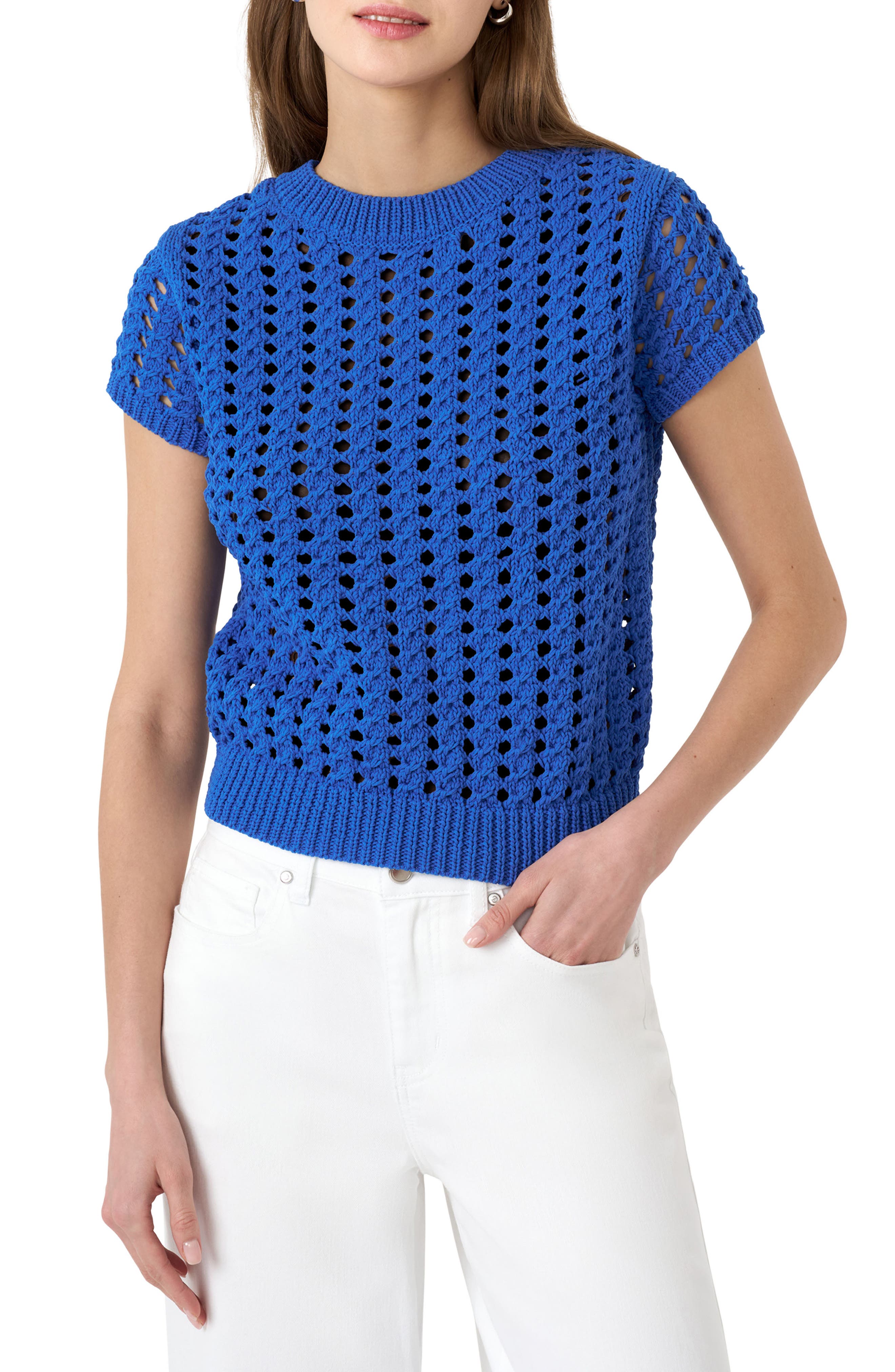 RM Rebecca Minkoff Open Knit Sweater