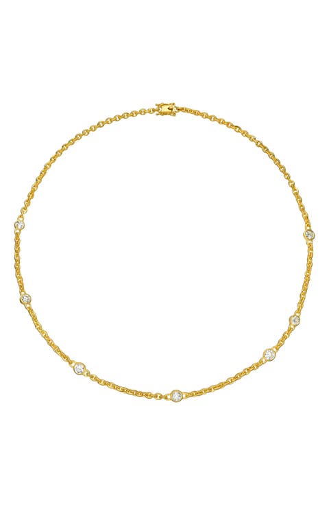 Diamond Fairy Chain Necklace