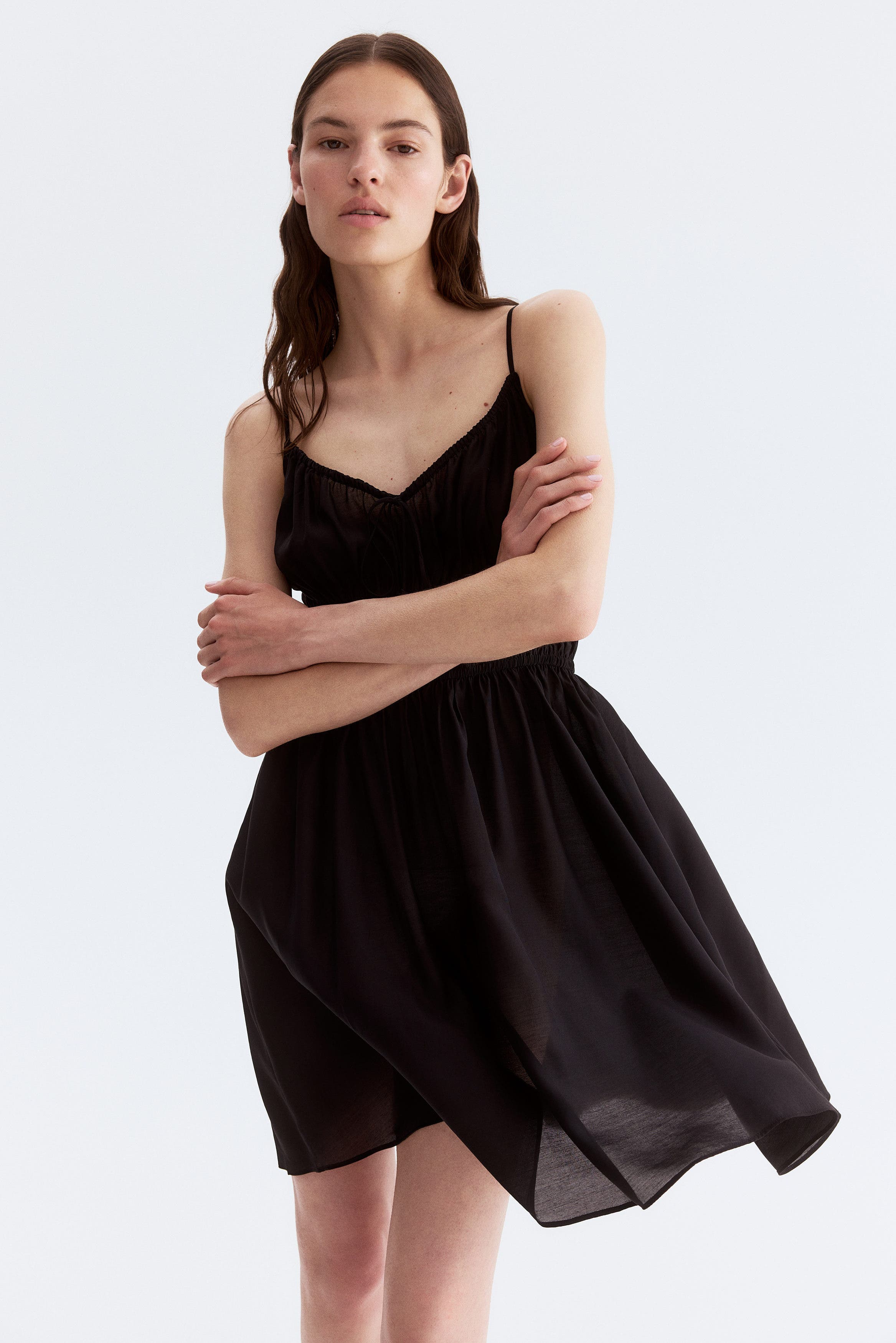 Smocked Strappy Dress - image 2
